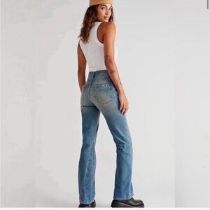 NWOT Free People We The Free Serafin Mid Rise Slim